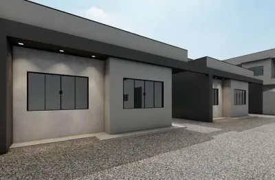 Casa com 2 dormitórios à venda, 57 m² - santa cruz - cascavel/pr possibilidade de encaixar no minha casa minha vida