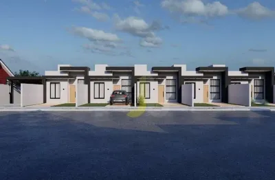 Casa com 2 dormitórios à venda, 54 m² por r$ 280.000 - florais do paraná - cascavel/pr