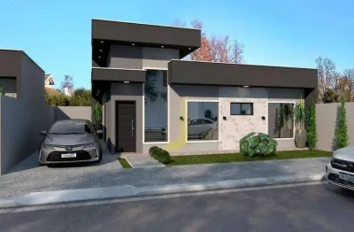 Casa com 1 suite mais 2 dormitórios à venda, 73 m²  angra dos reis - cascavel/pr