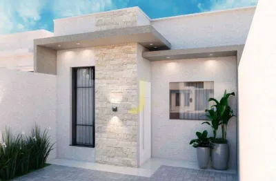 Casa no ecopark com 1 suíte 2 quartos e área gourmet