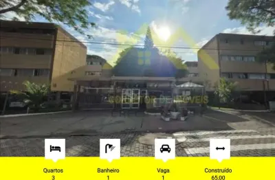 Apartamento para venda em guarulhos, parque cecap, 3 dormitórios, 1 banheiro, 1 vaga