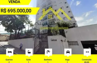 Apartamento para venda em guarulhos, jardim aida, 2 dormitórios, 1 suíte, 1 banheiro, 1 vaga