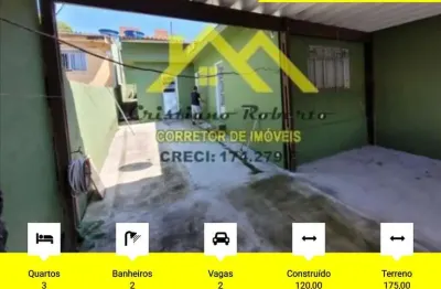 Casa para venda em guarulhos, vila são joão batista, 3 dormitórios, 2 banheiros, 2 vagas