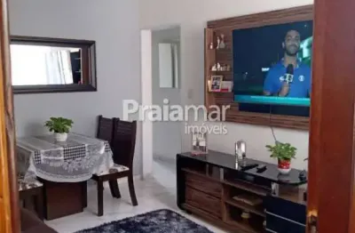 Apartamento 2 dormitórios à venda | garagem privativa | são jorge, santos - sp