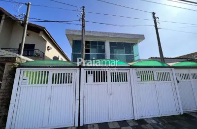 Ampla casa sobreposta com espaço gourmet | vila valença | são vicente.