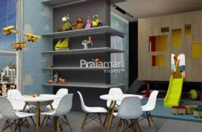 Apartamento 01 dormitórios | 01 banheiro i 01 vaga de garagem i boqueirão - praia grande.