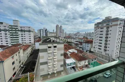 Apartamento c/ sacada  / 03 dorm /.120 m ² / 01 vaga de garagem /  campo grande / santos / s.p