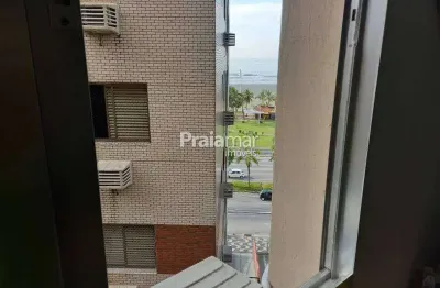 Apartamento proximo a praia | 01 dorm | 50m² | garagem coletiva  | itarare - são vicente.