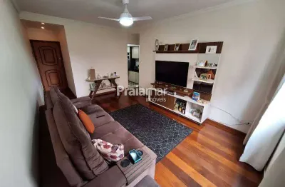 Apartamento 02 dormitorios reformado | ótima garagem | gonzaguinha - sv