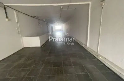 Loja com mezanino i 4 wcs i quintal com edícula i próx a av cons nébias - santos i 530 mts2