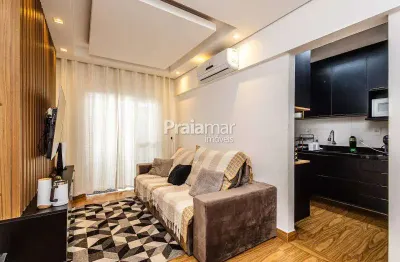 Apto garden 02 dorms lindo | 40m2 quintal privat. | 01 vaga | centro - s.v