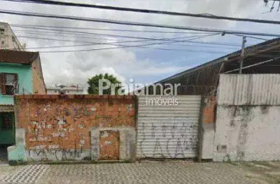 Amplo terreno santos - bts - construimos o imovel para voce. consulte-nos!!!