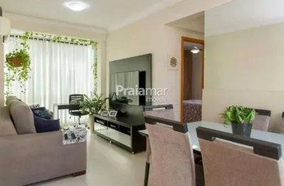 Apartamento | 02 dorm | 01 suite | 01 vaga de garagem | campo grande - santos.