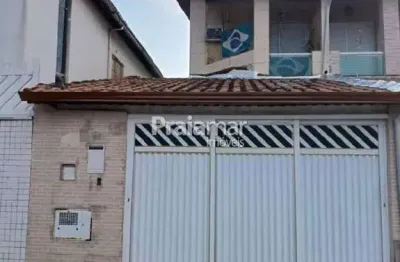 Casa sobrado | 02 suites | 01 vaga de garagem | 95,05m² | guilhermina - são vicente.