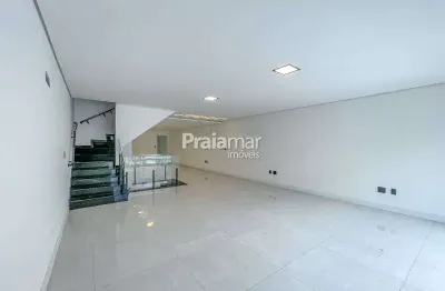 Casa duplex a 50m da praia | 03 suítes | 02 vagas | embaré - santos.