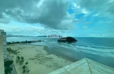 Apto alto padrão| 3 dormi | 3 w.c | 170 m2 | saida com pé na areia | josé menino | santos