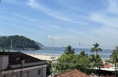 Apartamento à venda em itararé, 1 dormitório, vista para o mar e proximidade da praia – r$ 230.000