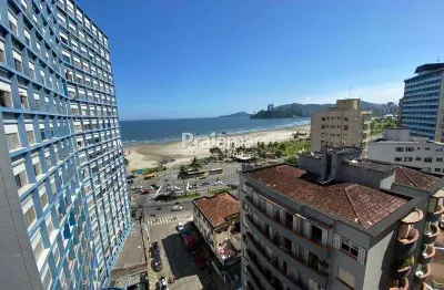 Apto 1 dorm | 01 suite | sem garagem | vista panoramica para o mar - divisa santos / s.v