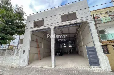 Galpão comercial prox. presidente wilson | 510m² | centro/gonzaguinha - são vicente.