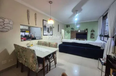 Excelente apartamento no gonzaga/ 04 dormitórios/sala para 02 ambientes