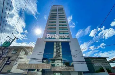 Apto garden 2 dormi | 1 w.c | lazer completo | 1 vaga privativa | embaré | são vicente