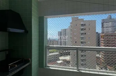 Apto 2 suites | 3 w.c | varanda gourmet | area de lazer completa | garagem | caiçara | praia grande