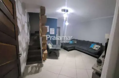 Casa em condominio | 02 dorm | 01 vaga | 91m² | vila voturua - são vicente.