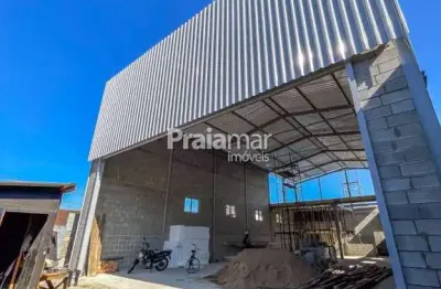 Galpão para alugar – 80m² – cidade naútica, são vicente - r$ 13.000
