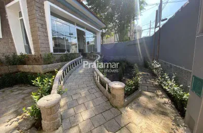 Casa sobrado para alugar em vila mathias - r$ 15.000 - 100 m² - 10 vagas