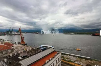 Oportunidade vender andar comercial 220m² centro santos - r$ 750.000
