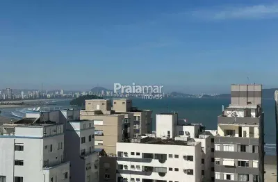 Apartamento 2 dormitórios | 1 vaga | vista para o mar | itararé, são vicente - venda