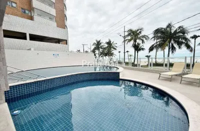 Apartamento com vista mar - 2 dormitórios, 1 suíte, sacada gourmet, r$ 600.000