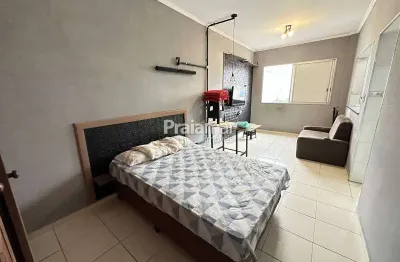 Sala living amplo | 01 vaga | frente a praia | gonzaguinha - s.v