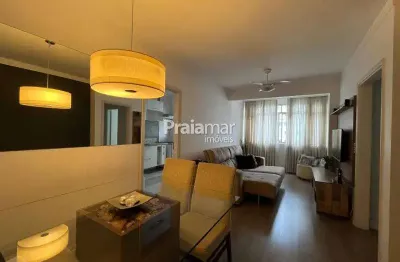 Apartamento 01 dorm mobiliado | 01 vaga de garagem | itarare - são vicente.