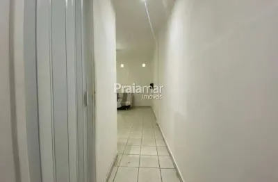 Kitnet sem garagem | custo fixo mensal baixo | centro - são vicente.