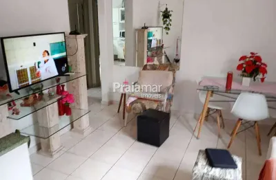 Apartamento | 02 dorm | garagem coletiva | 64m² | vila valença - são vicente.