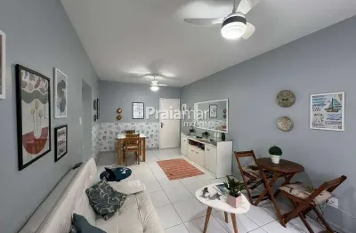 Apto amplo sala dois ambientes | 1 dormi | 1 w.c | 1 vaga | elevador | boqueirão | santos