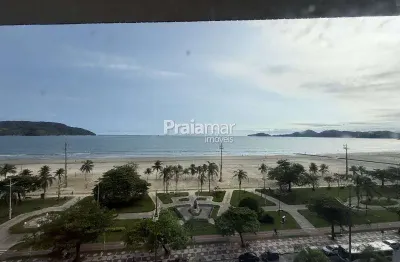 03 dorm| frontal para o mar| sala 2 ambiente| 2 vagas de garagem| santos - gonzaga