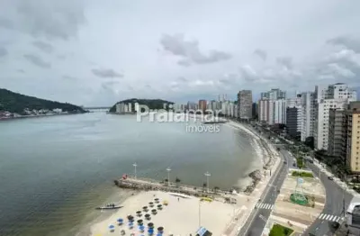 Apto com vista total para o mar | 1 dorm | 70 m2 | elevador | 1 vaga | boa vista - s.v