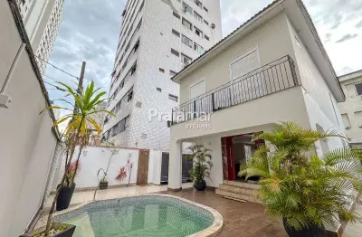 Sobrado alto padrão 03 dorms | 01 suite | piscina | gonzaguinha - são vicente