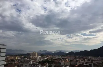 Sala living 40m² para aluguel | gonzaguinha - são vicente | garagem e próximo à praia