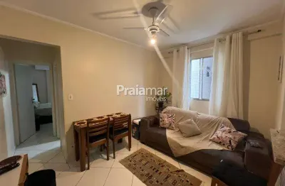 Apto próx a praia 1 dormi | 1 w.c | varanda | 1 vaga | elevador | 53 m2 | gonzaguinha | são vicente
