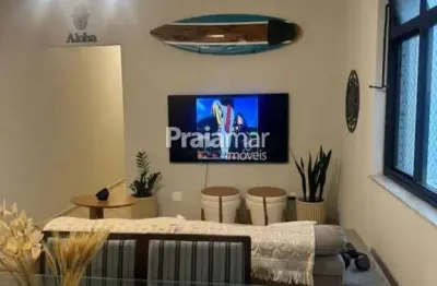 Apto 3 dorm I 1 suíte I c/depend I Mobiliado I Ponta da Praia- Santos