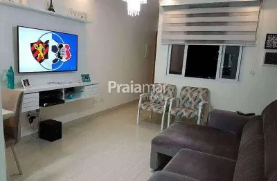 Casa condomínio 2 dormitórios | mobiliada | 68m² | 1 vaga | vila voturua - sv | r$ 329.000