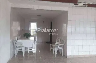 Casa térrea 3 dormitórios, 4 vagas, vila jockei clube, são vicente - venda