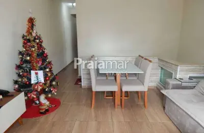 Casa em condomínio fechado com 2 quartos à venda no Santa Maria, Santos 