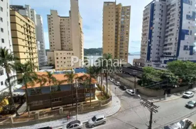 Apartamento 2 dormitórios | vista ao mar | itararé | são vivente | sp.