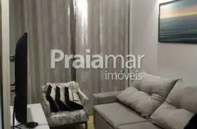 Apartamento 1 dormitorio | 58m2 | 1 vaga de garagem | vila valença - são vicente