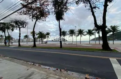 Sala living dividido 01 dorm | boa garagem | prédio com piscina orla da praia gonzaguinha - s.v