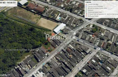 Terreno à venda na vila nova são vicente, são vicente , 500 m2 por r$ 650.000